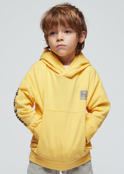 Mayoral Boys Yellow Hoodie