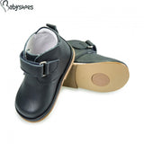 Borboleta Navy Sergio Leather Boots