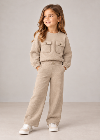 Mayoral Girls Wide-Leg Tracksuit