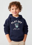 Mayoral Boys Navy Blue Basketball Hoodie