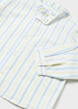 Mayoral Boys Striped Linen Shirt