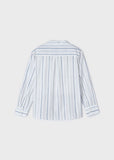 Mayoral Long Sleeved Striped Cotton Shirt