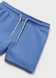 Mayoral Blue Jersey Shorts