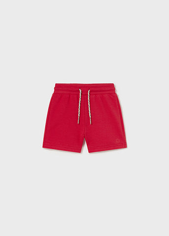 Mayoral Red Jersey Shorts