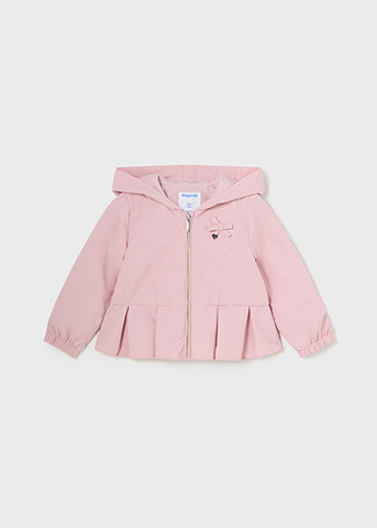 Mayoral Girls Pink Hooded Jacket