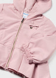 Mayoral Girls Pink Hooded Jacket