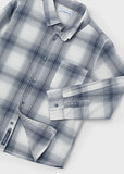 Mayoral Boys Grey Checked Shirt