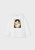 Mayoral Boys Ivory Skate Top