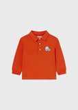 Mayoral Orange Polo Shirt