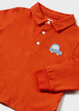 Mayoral Orange Polo Shirt