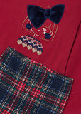 Mayoral Red Tartan Leggings Set