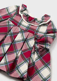 Mayoral Baby Girls Red Tartan Dress