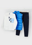 Mayoral Boys Blue Three Piece Tracksuit