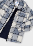 Mayoral Blue Checked Shacket