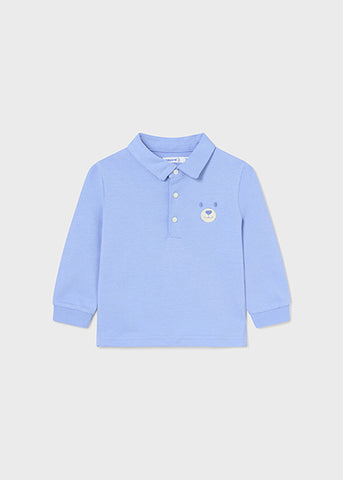 Mayoral Pale Blue Polo Shirt