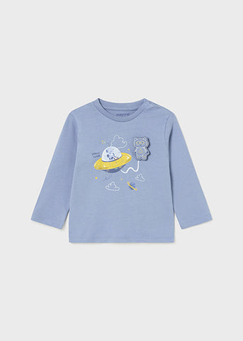 Mayoral Blue Astronaut Top