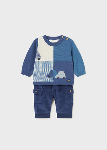 Mayoral Baby Boys Jumper & Cords Set