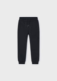 Mayoral Boys Black Fleece Joggers