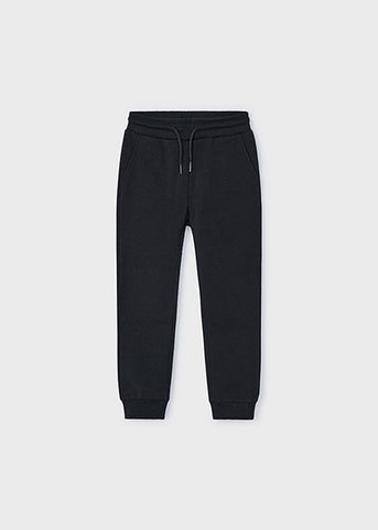 Mayoral Boys Black Fleece Joggers