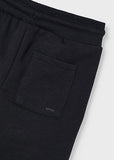 Mayoral Boys Black Fleece Joggers