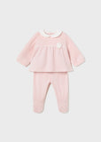 Mayoral Pink Velour Set