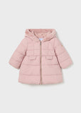 Mayoral Girls Pink Puffer Coat