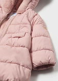 Mayoral Girls Pink Puffer Coat