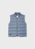 Mayoral Blue Quilted Gilet