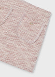 Mayoral Pink Tweed Skort