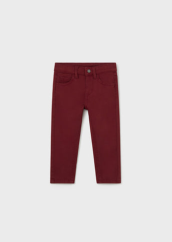 Mayoral Red Slim Fit Trousers