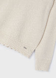 Mayoral Cream Sparkly Knitted Jumper