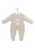 Dandelion Beige Scotty Dog Knitted Onesie