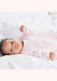 Dandelion Pink Teddy Knitted Onesie