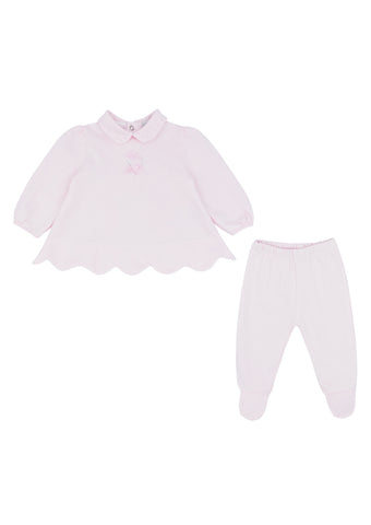 Pastels & Co Zadie Two Piece Pink Set