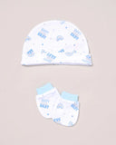 Rock A Bye Baby Blue Happy Little Baby Gift Set