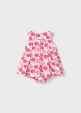 Mayoral Baby Girls Pink Apple Print Dress Set