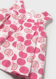 Mayoral Baby Girls Pink Apple Print Dress Set