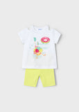 Mayoral Citrus Shorts Set