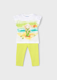 Mayoral Lime Green Leggings Set