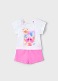 Mayoral Girls Cotton Shorts Set