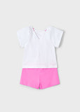 Mayoral Girls Cotton Shorts Set