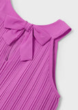 Mayoral Purple Pleated Dress