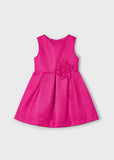 Mayoral Girls Fuchsia Dress