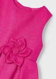 Mayoral Girls Fuchsia Dress