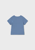 Mayoral Blue Round Neck T-Shirt