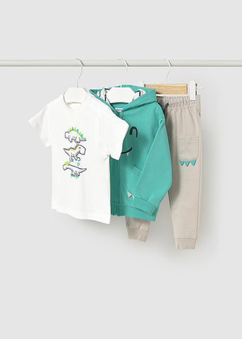 Mayoral 3 Piece Dinosaur Tracksuit