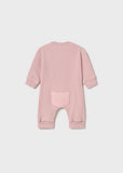 Mayoral Pink Ribbed Babygrow