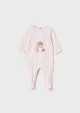 Mayoral Pink Bear Babygrow