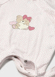 Mayoral Pink Bear Babygrow