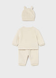 Mayoral Ivory 3 Piece Corduroy Tracksuit